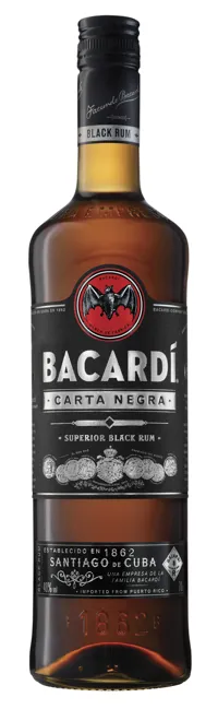 BACARDI CARTA NEGRA 40% 70CL