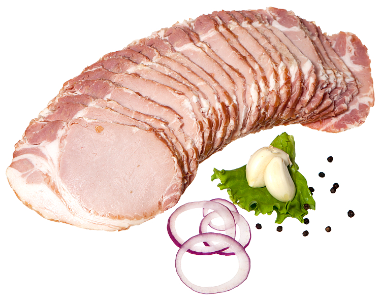PORK LOIN, SMOKED, ROASTED, SLICED KG