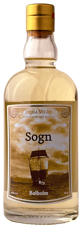 SOGN EPLE-AKVAVIT ØKO BALHOLM 40% 50CL SOGN EPLE-AKVAVIT ØKO BALHOLM 40% 50CL