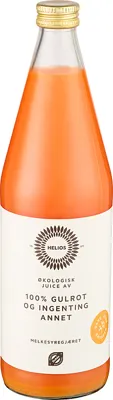 Økologisk Gulrotjuice M+ Helios
