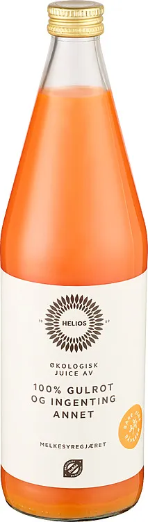 Økologisk Gulrotjuice M+ Helios