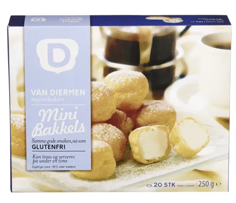 Minibakkels Glutenfri 250g