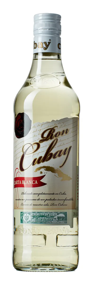 RON CUBAY CARTA BLANCA 38% 70CL RON CUBAY CARTA BLANCA 38% 70CL