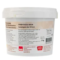 Sprøytegele Brun 1.Kg Idun