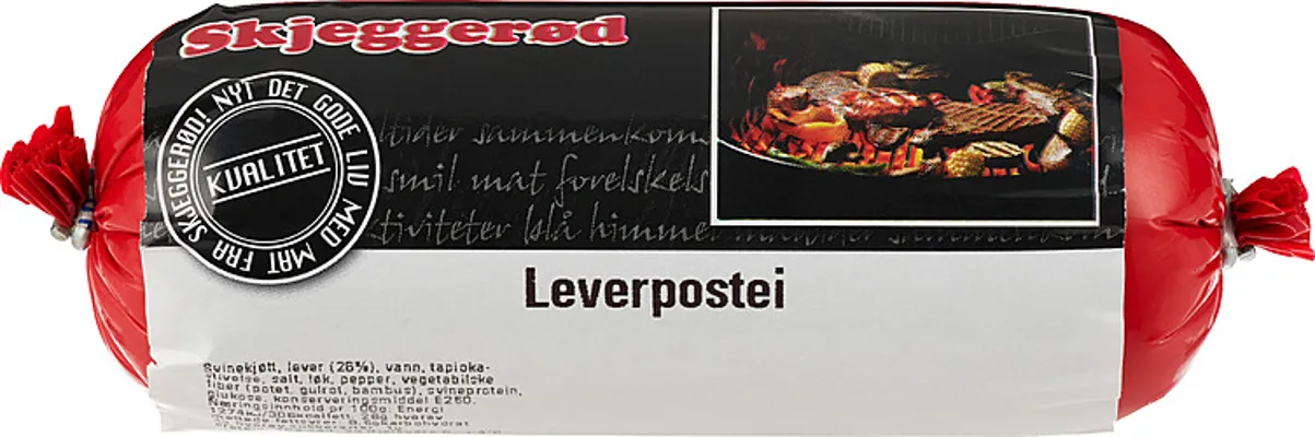 Leverpostei 200g Skjeggerød