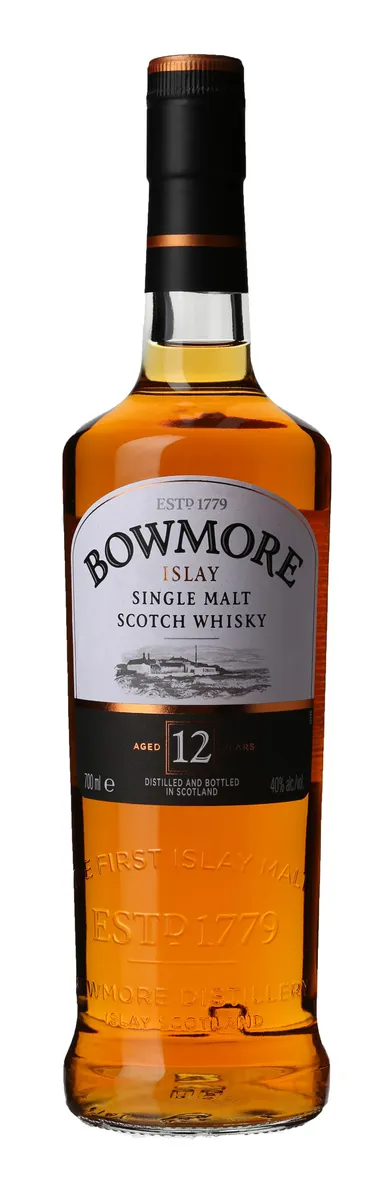 BOWMORE SINGLE MALT 12 YEARS OLD 40% 70CL BOWMORE SINGLE MALT 12 YEARS OLD 40% 70CL