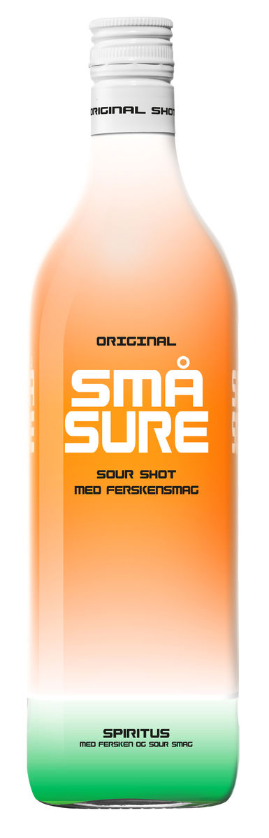 SMÅ SURE FERSKEN 16,4% 1L