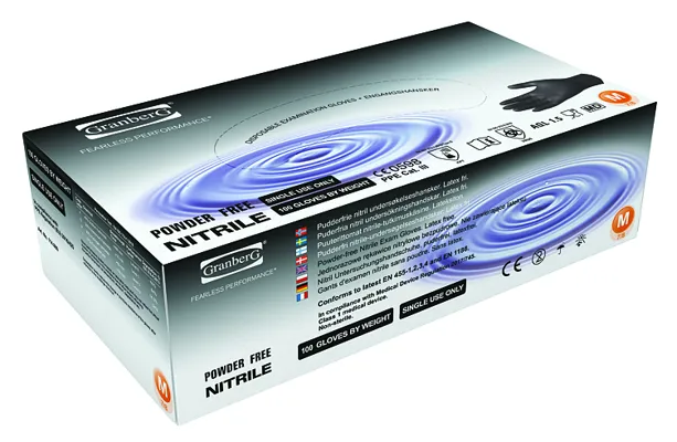 ENGANGSHANSKE NITRIL XL SVART ENGANGSHANSKE NITRIL XL SVART