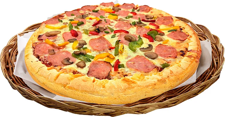 Skinke Pizza 40cm Slåtto