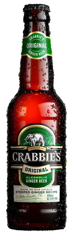 CRABBIES GINGER BEER 4% 12X33CL CRABBIES GINGER BEER 4% 12X33CL