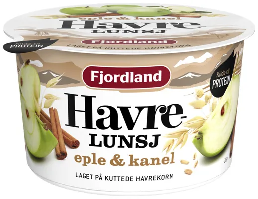 Havrelunsj Eple&Kanel 150g Fjordland
