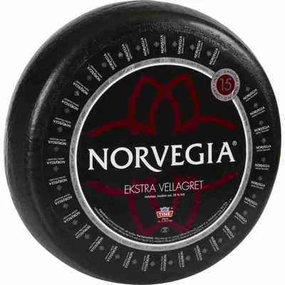 Norvegia Ekstra Vellagret 15mnd 28% 10kg Tine