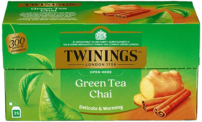 Twinings Grønn Te Chai 12x25bg