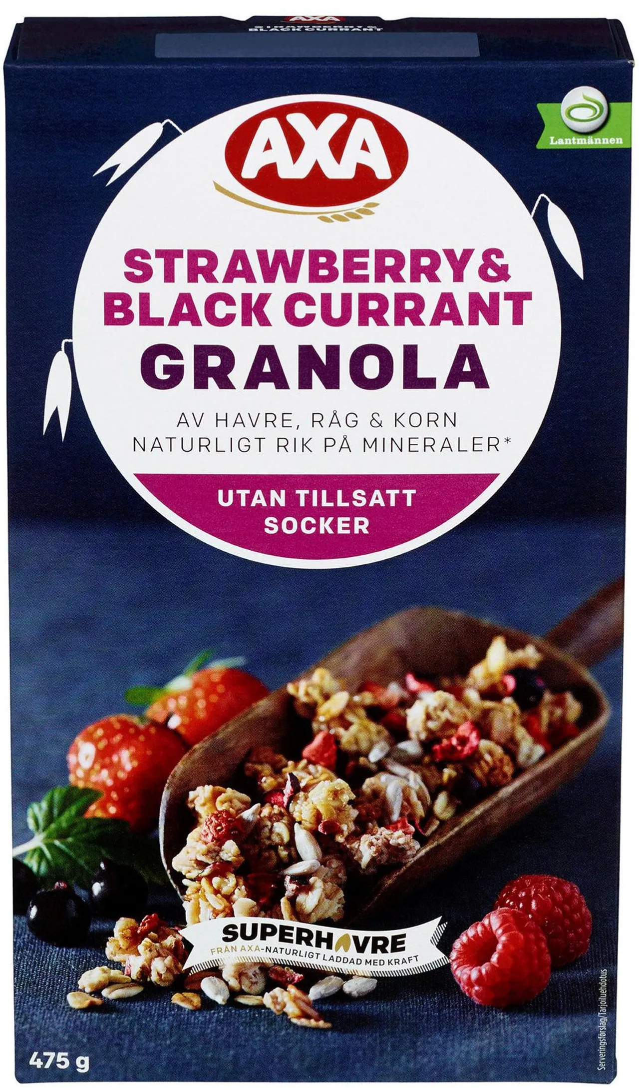 GRANOLA SOLBÆR 475G