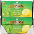 TWININGS GRØNN TE MED SITRON 12X25BG