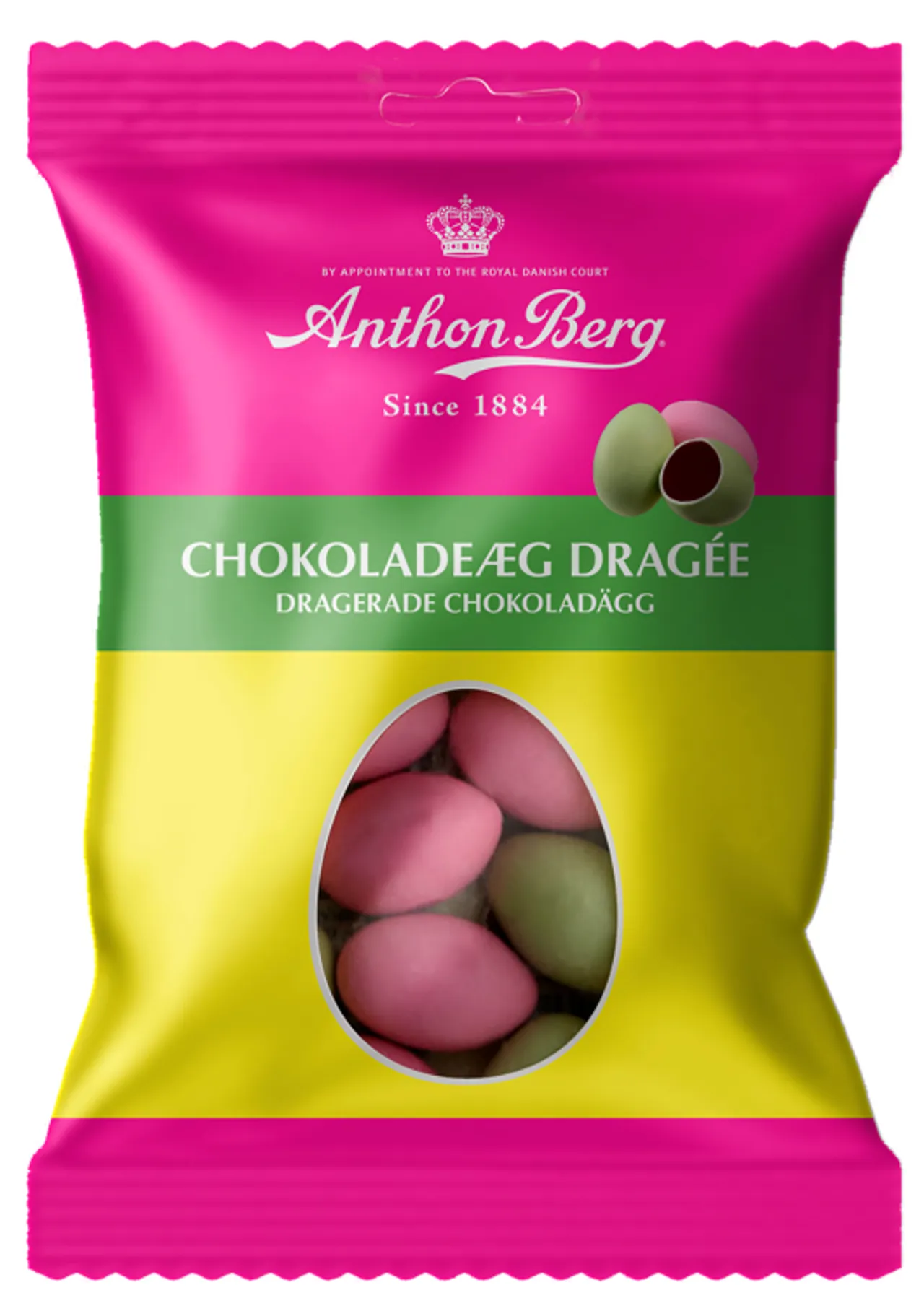 ANTHON BERG SJOKOLADEEGG DRAGÈ 36X80G