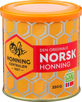 Norsk Honning, 350g, Honningcentralen