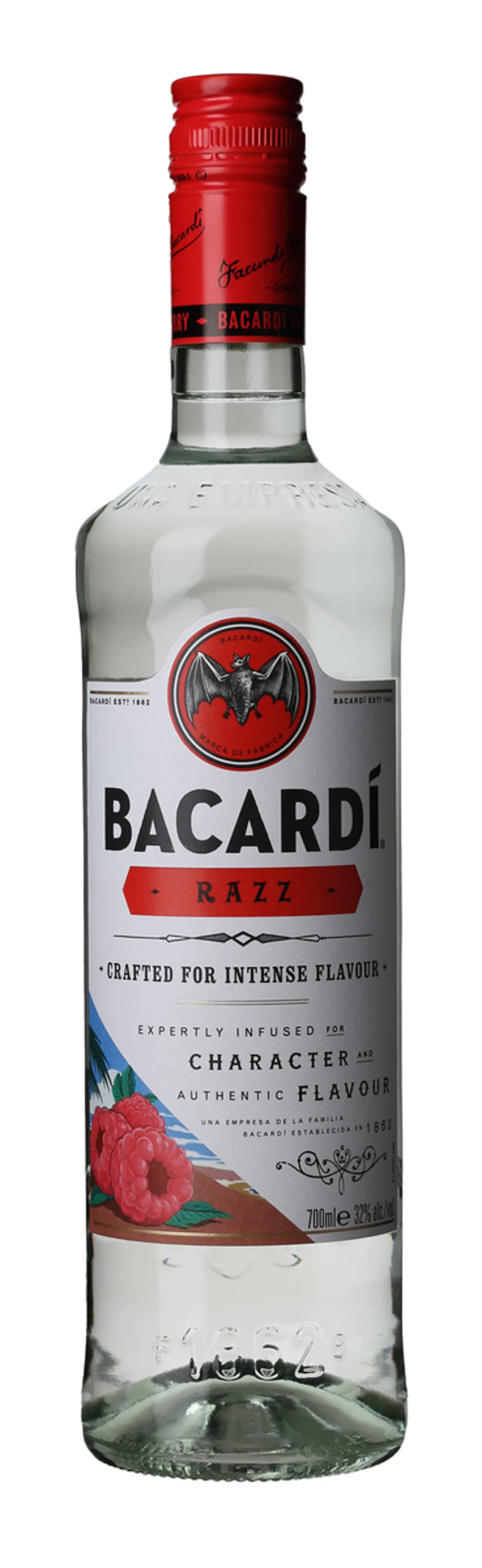 BACARDI RAZZ 32% 70CL