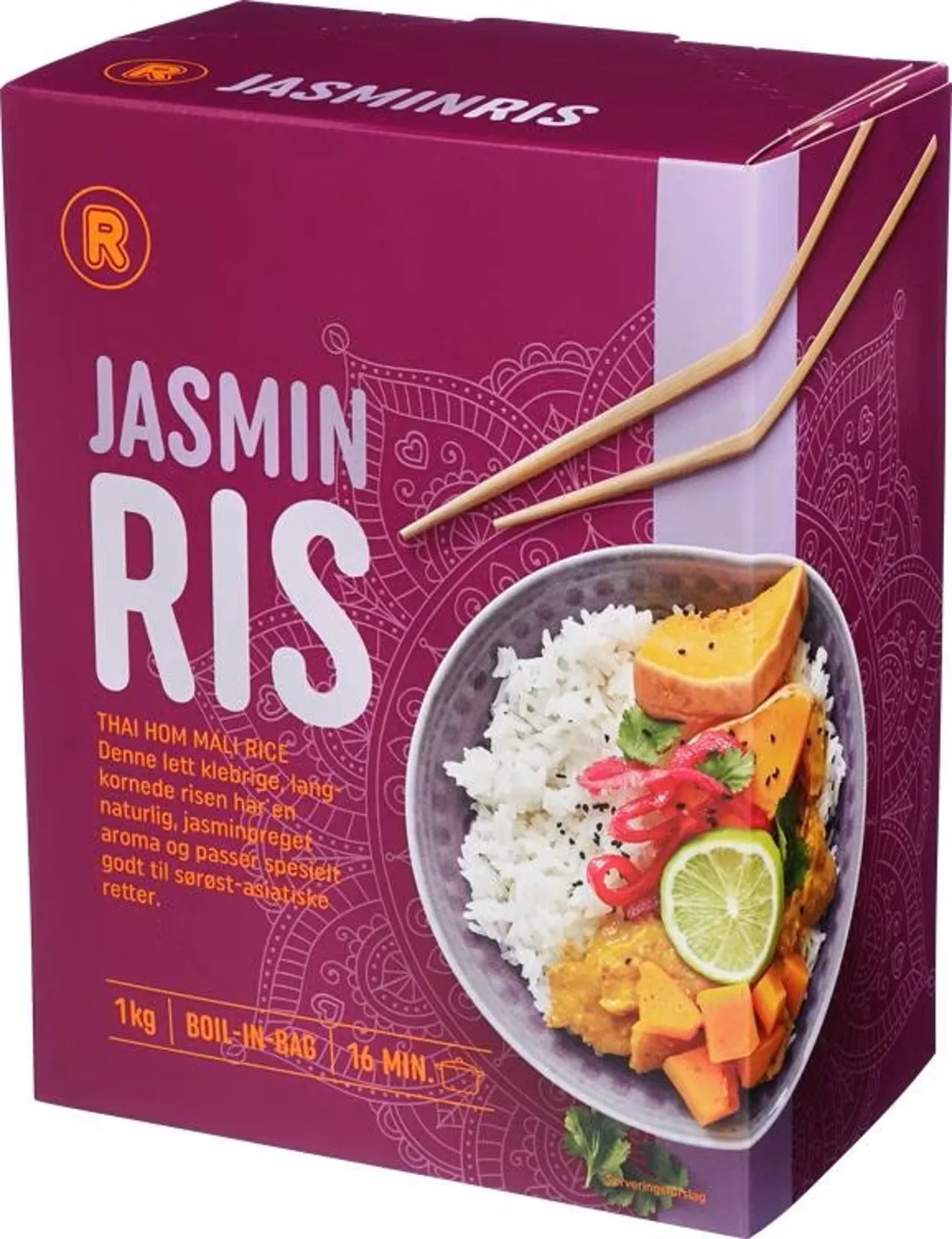 REMA 1000 JASMINRIS BIB 8X125G