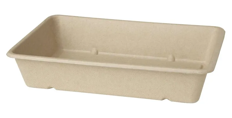 BAGASS SALATBOKS 4KANT 1200ML NATUR BAGASS SALATBOKS 4KANT 1200ML NATUR