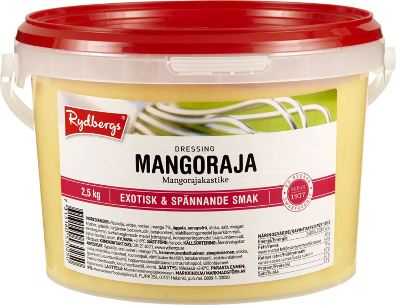 RYDBERGS MANGORAJA DRESSING 2.5KG