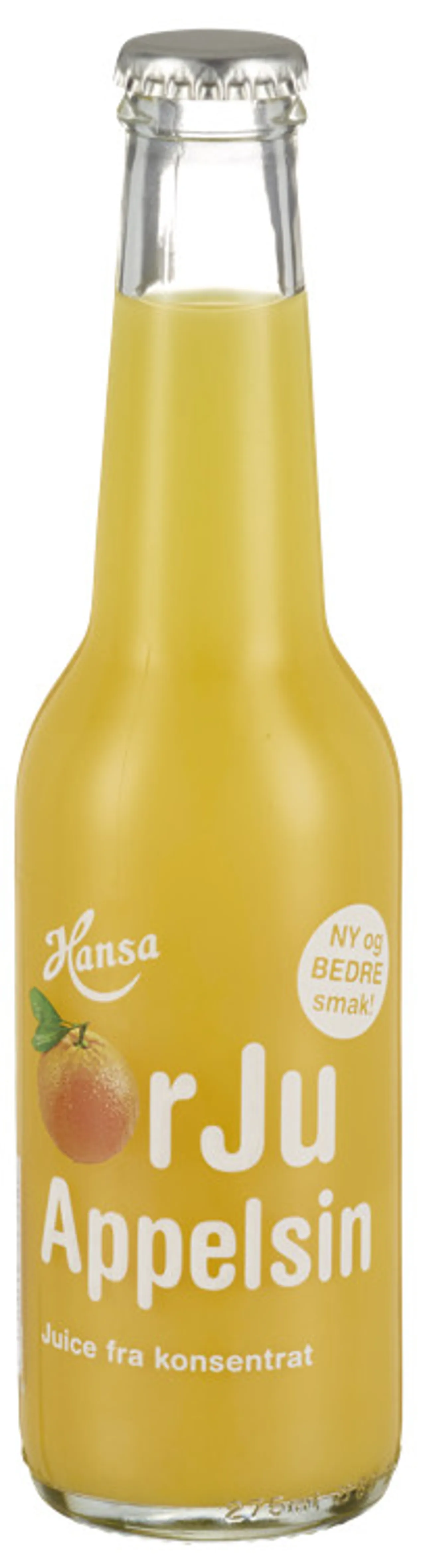 HANSA ORJU APPELSIN 27,5CL ENV FL