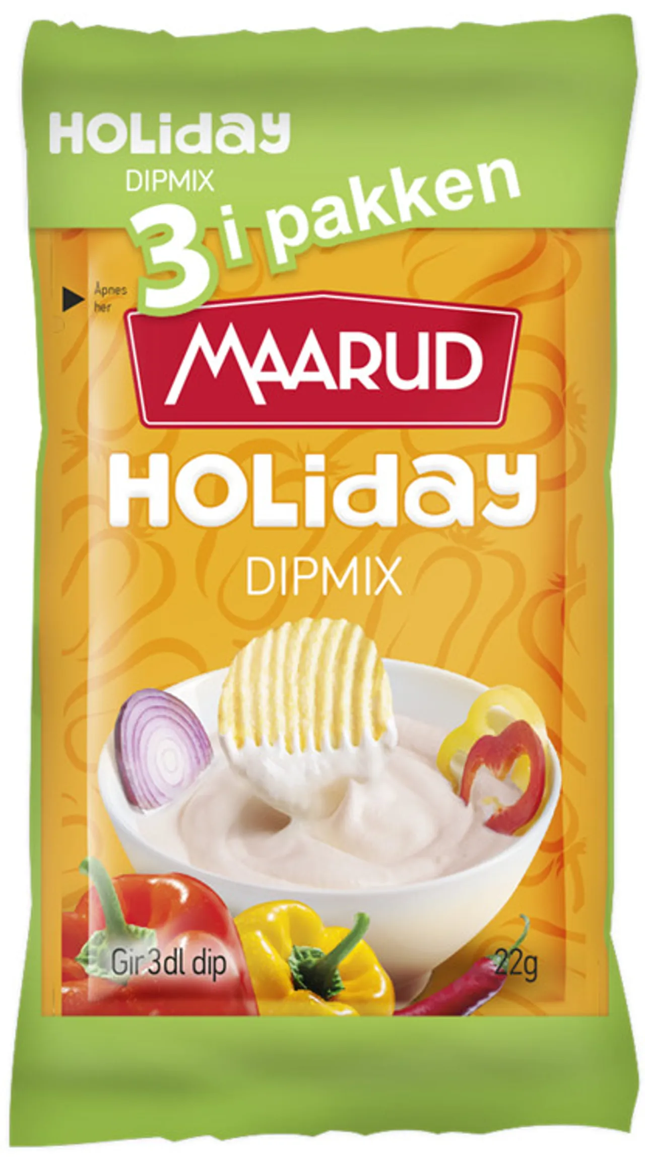 DIPMIX 3P HOLIDAY 66 G MAARUD