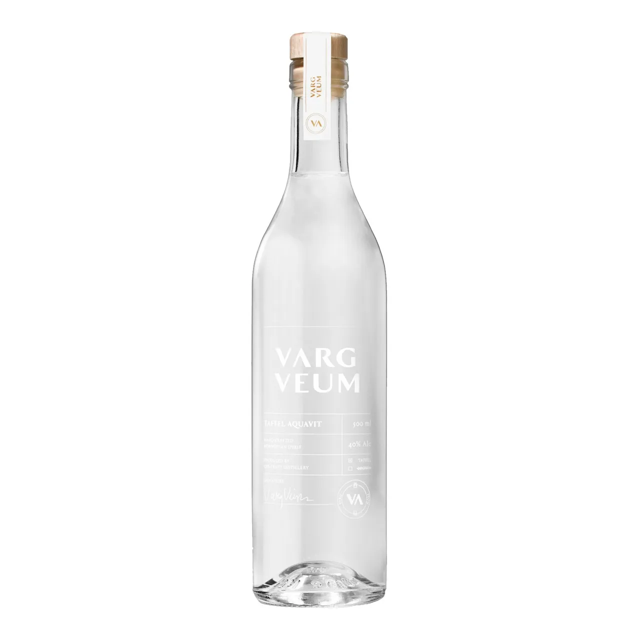 VARG VEUM TAFFEL AQUAVIT 40% 50CL