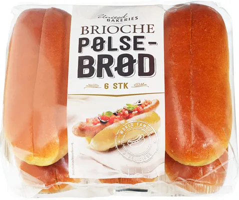Brioche Pølsebrød 270g