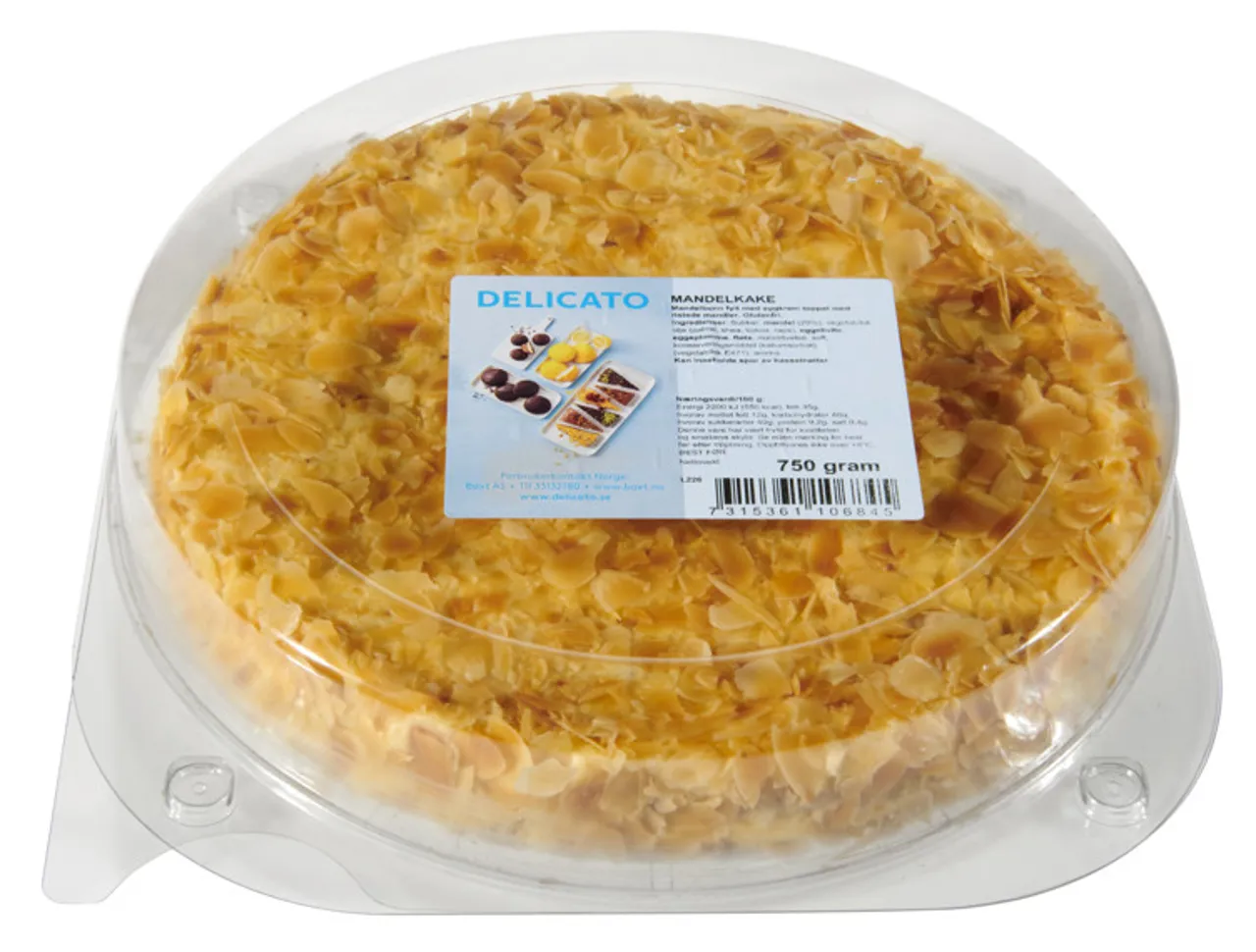 MANDELKAKE 750G DELICATO