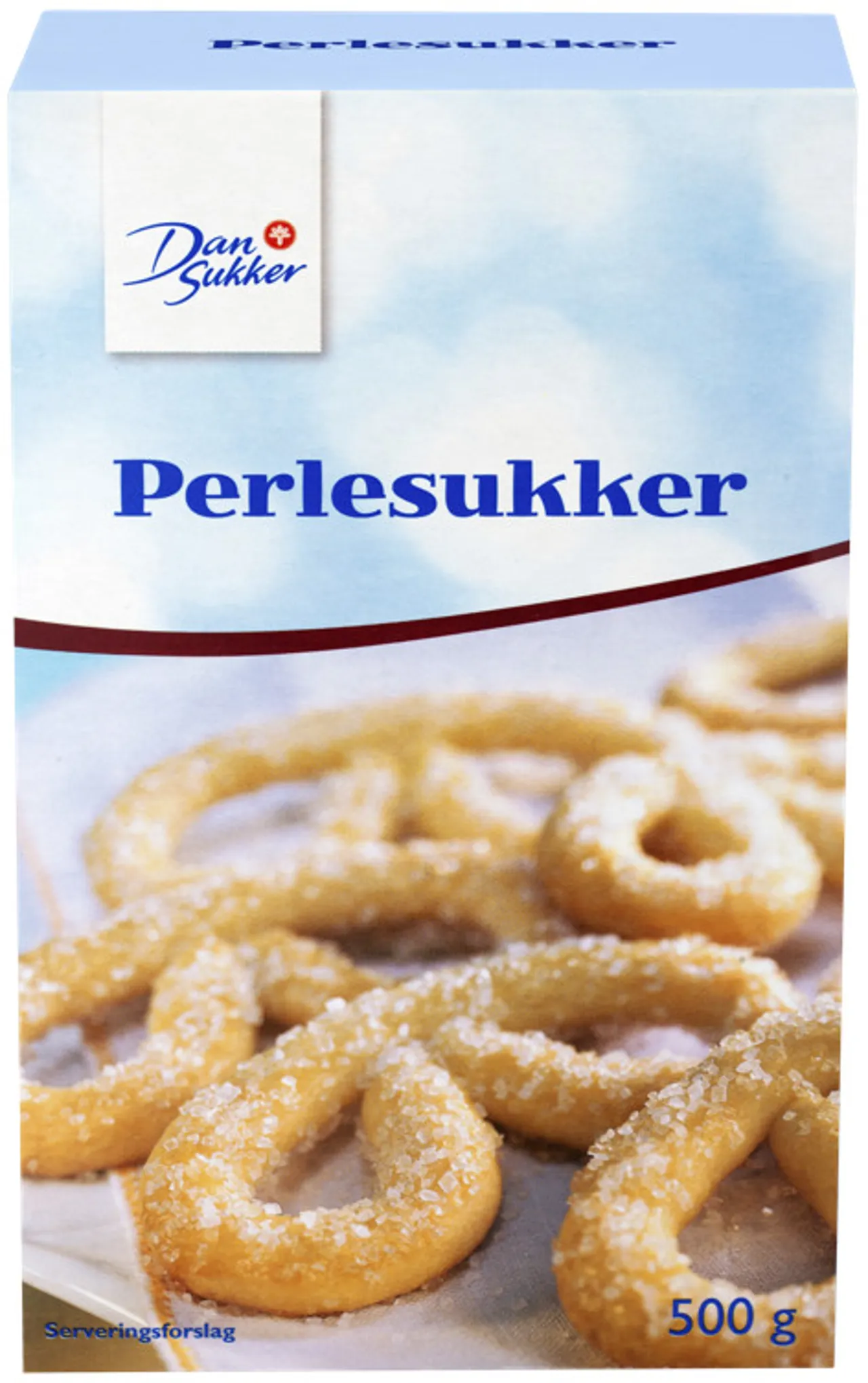 PERLESUKKER 500G DANSUKKER