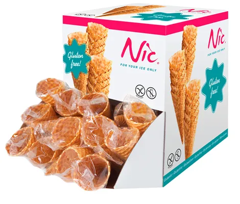 Nic Glutenfri Iskjeks Singelpakk 52 Stk