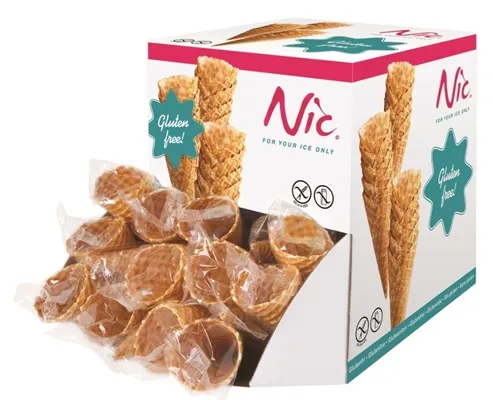 NIC GLUTENFRI ISKJEKS SINGELPAKK 52 STK NIC GLUTENFRI ISKJEKS SINGELPAKK 52 STK