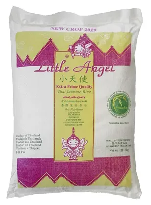 RIS, JASMIN LITTLE ANGEL, NEW CROP, 20 KG (SESONGVAREN) RIS, JASMIN LITTLE ANGEL, NEW CROP, 20 KG (SESONGVAREN)