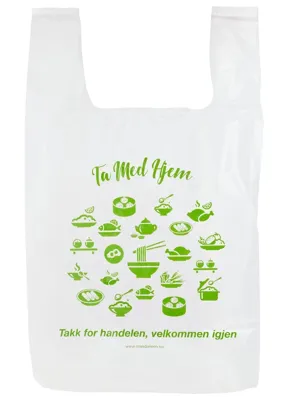 POSE "TA MED HJEM" 18L MANDARINEN POSE "TA MED HJEM" 18L MANDARINEN
