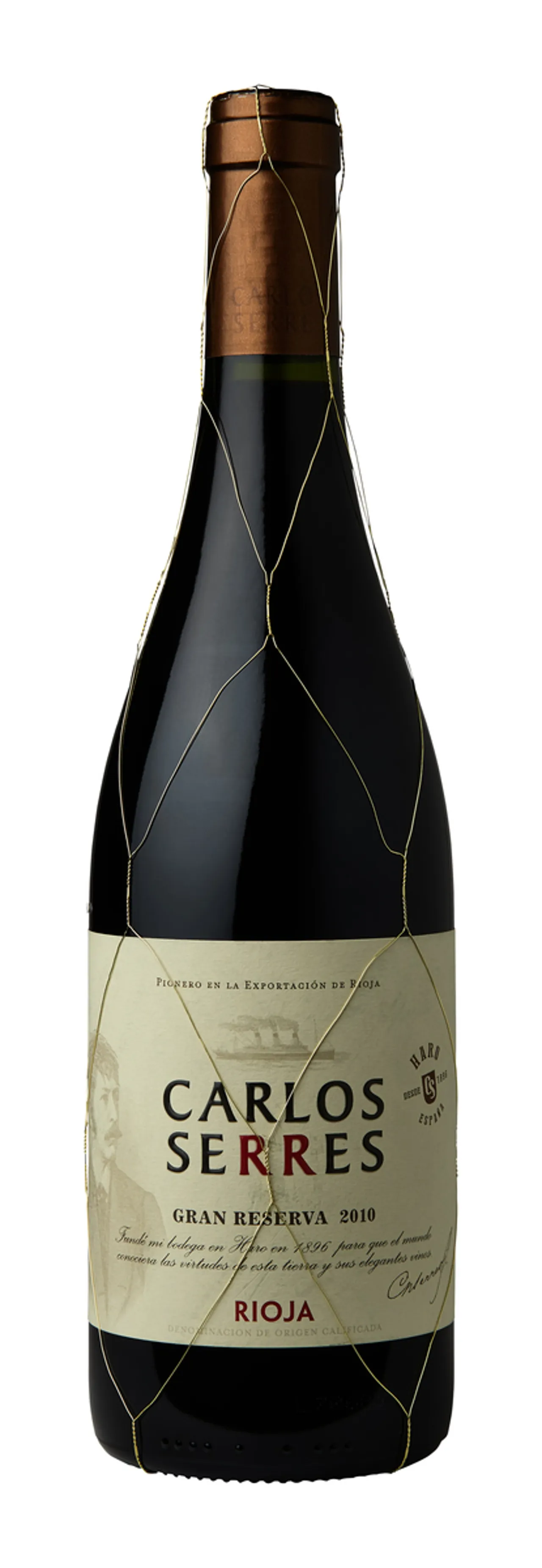 CARLOS SERRES GRAN RESERVA 2004 13,5% 75CL