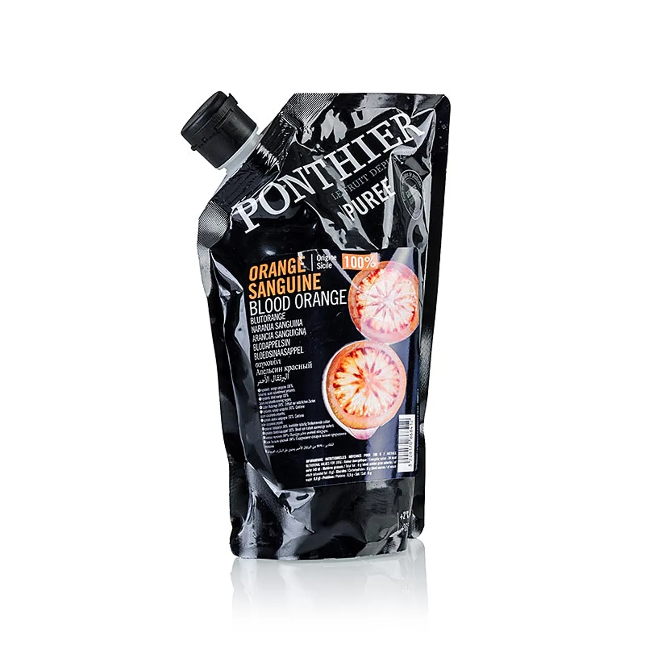 PONTHIER FRUKTPURE APPELSIN RØD 6X1KG
