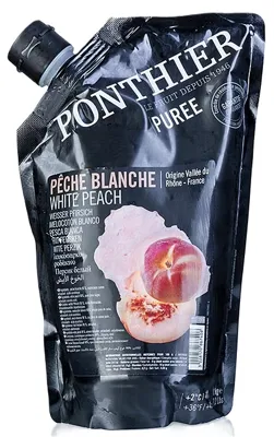 Ponthier Fruktpure Fersken 6x1kg