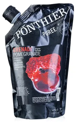 Ponthier Fruktpure Granateple 6x1kg