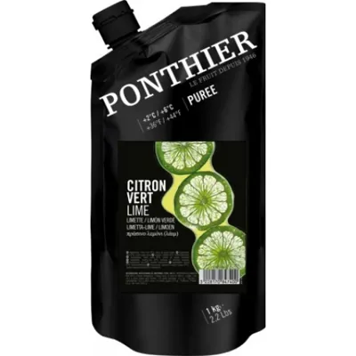 PONTHIER FRUKTPURE LIME 6X1KG PONTHIER FRUKTPURE LIME 6X1KG