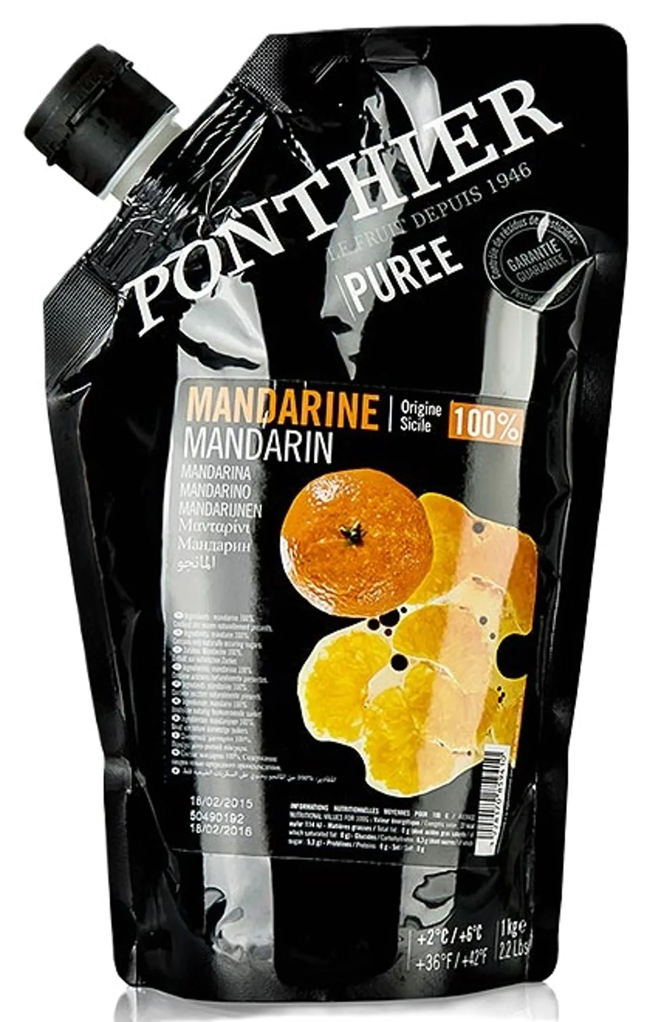 PONTHIER FRUKTPURE MANDARIN 6X1KG