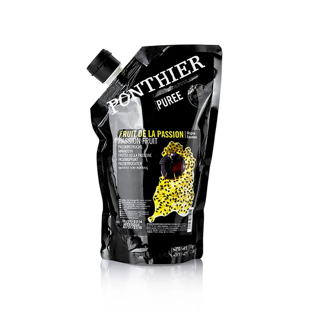 PONTHIER FRUKTPURE PASJONSFRUKT 6X1KG