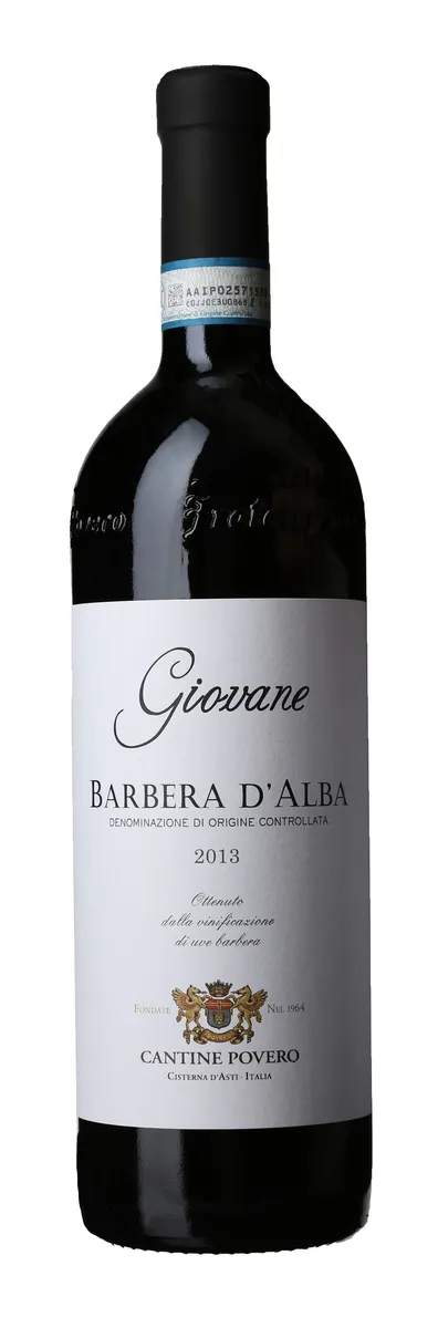 CANT. POVERO GIOVANE BARBERA D ALBA 13% 75CL CANT. POVERO GIOVANE BARBERA D ALBA 13% 75CL