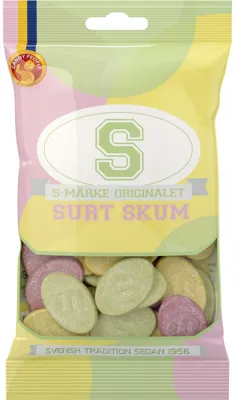 S-MERKE SURT SKUM 70G S-MERKE SURT SKUM 70G