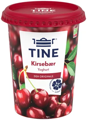 YOGHURT KIRSEBÆR 500G TINE YOGHURT KIRSEBÆR 500G TINE