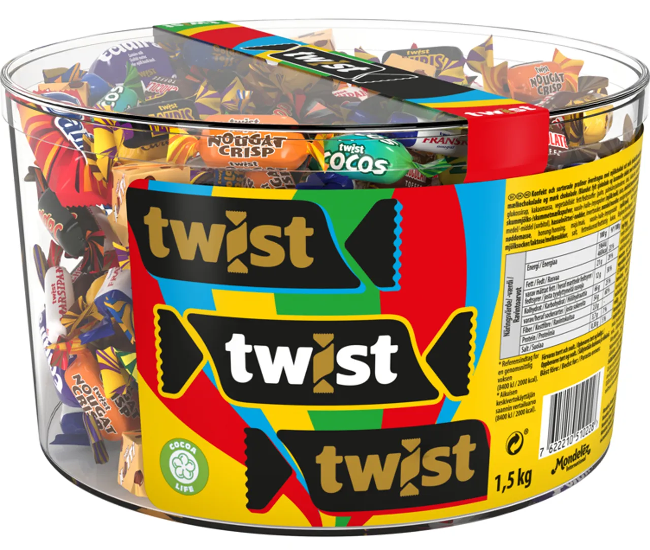TWIST SYLINDER 1,5KG FREIA