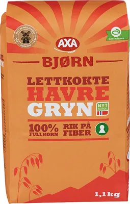 Havregryn Lettkokte 1,1kg Axa