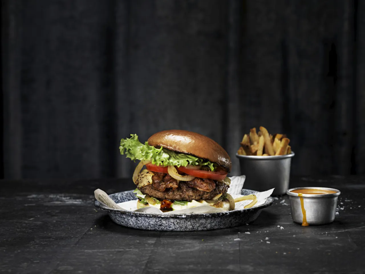 HAMBURGERBRØD BRIOCHE STYLE 63GX60STK