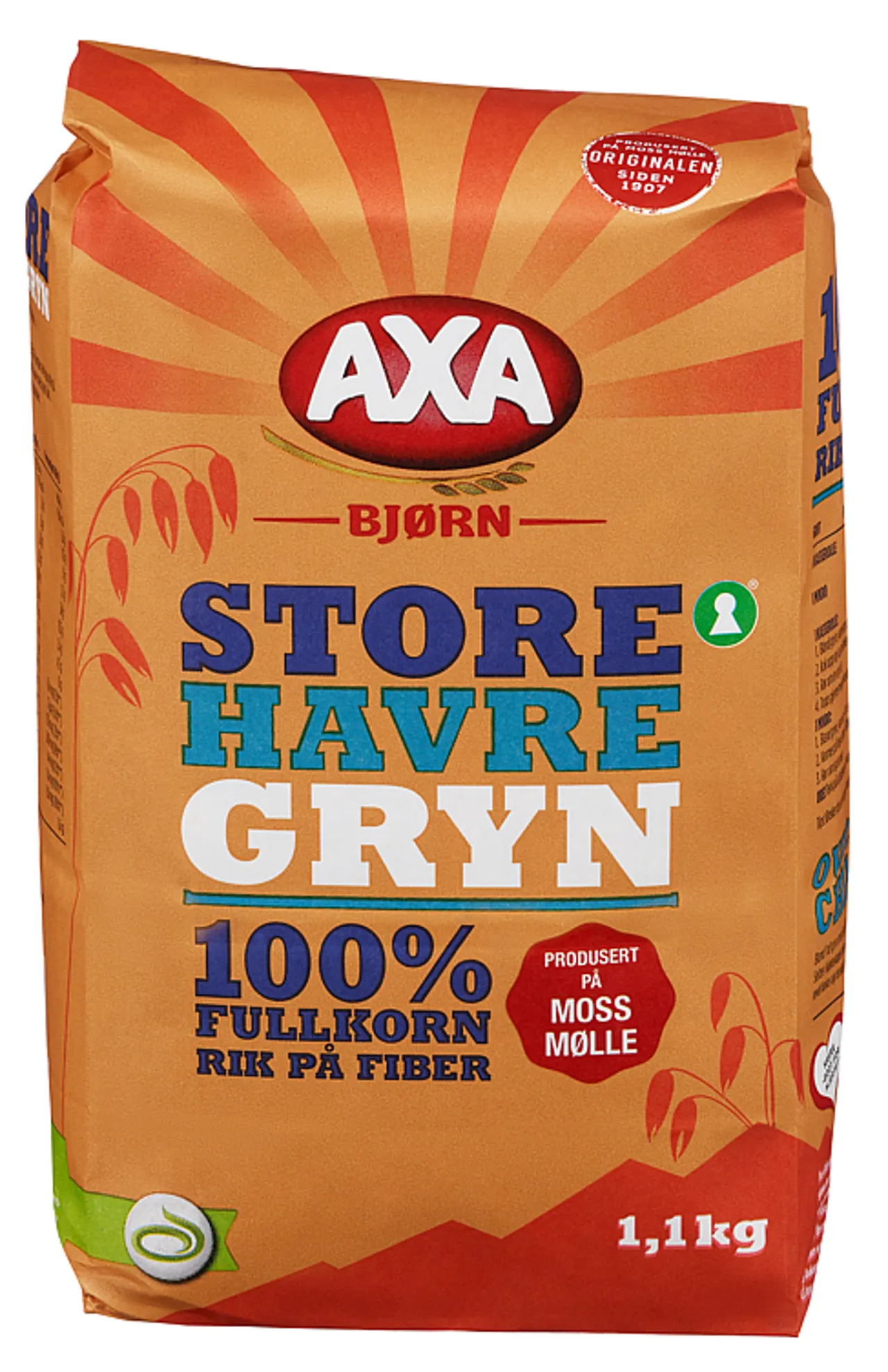 HAVREGRYN STORE 1,1KG AXA