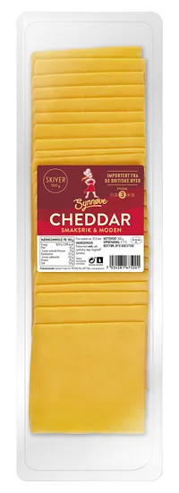 SYNNØVE CHEDDAR SKIVET 500G